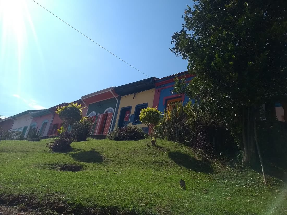 Casario colonial colorido de São Luiz do Paraitinga